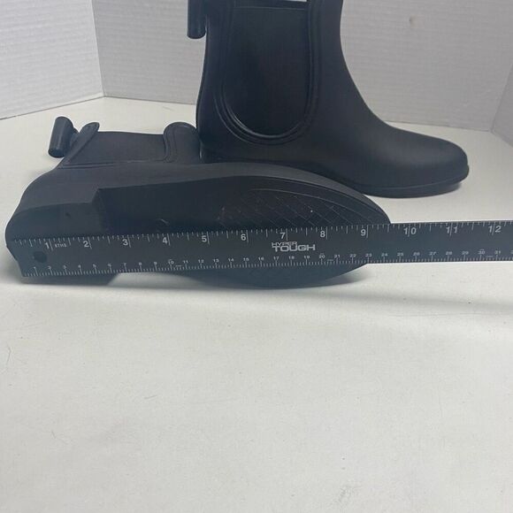 CATHERINE MALANDRINO Women’s Black Bow Brielle Rain Boot Size US 8 EUR 38 - Picture 10 of 11
